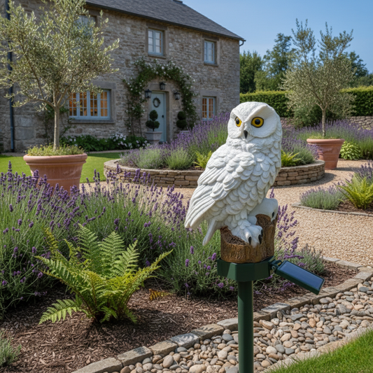 Solarlampe für Außen in Eulenform – Owlenza