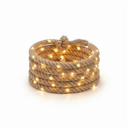 Guirlande Lumineuse Rustique et Élégante – Enchantelle - Lumière