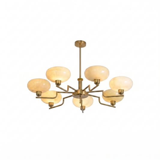 Lustre moderne en fer pour salon et chambre – Zelironia - Lumière