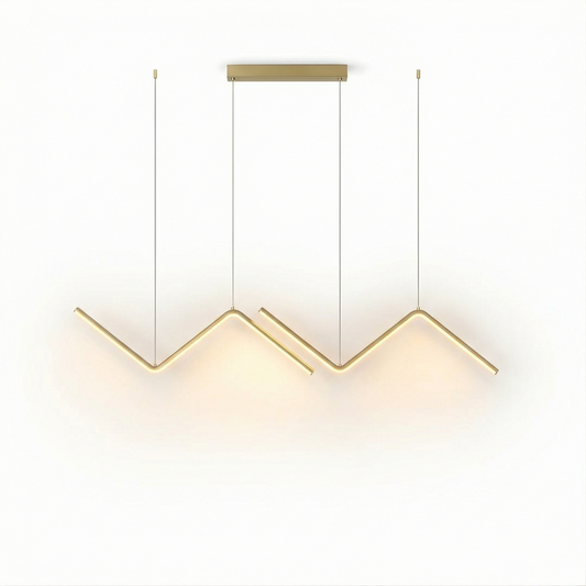 Aluminium LED-hanglamp dimbaar – Khira - Lumière