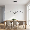 Warm LED Ceiling Light Modern Fluid Shapes – Minoa