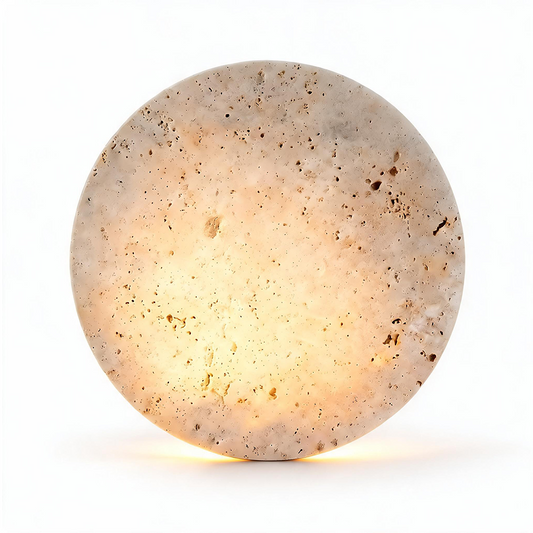 Wandleuchte aus natürlichem Travertin – Stonelia - Lumière