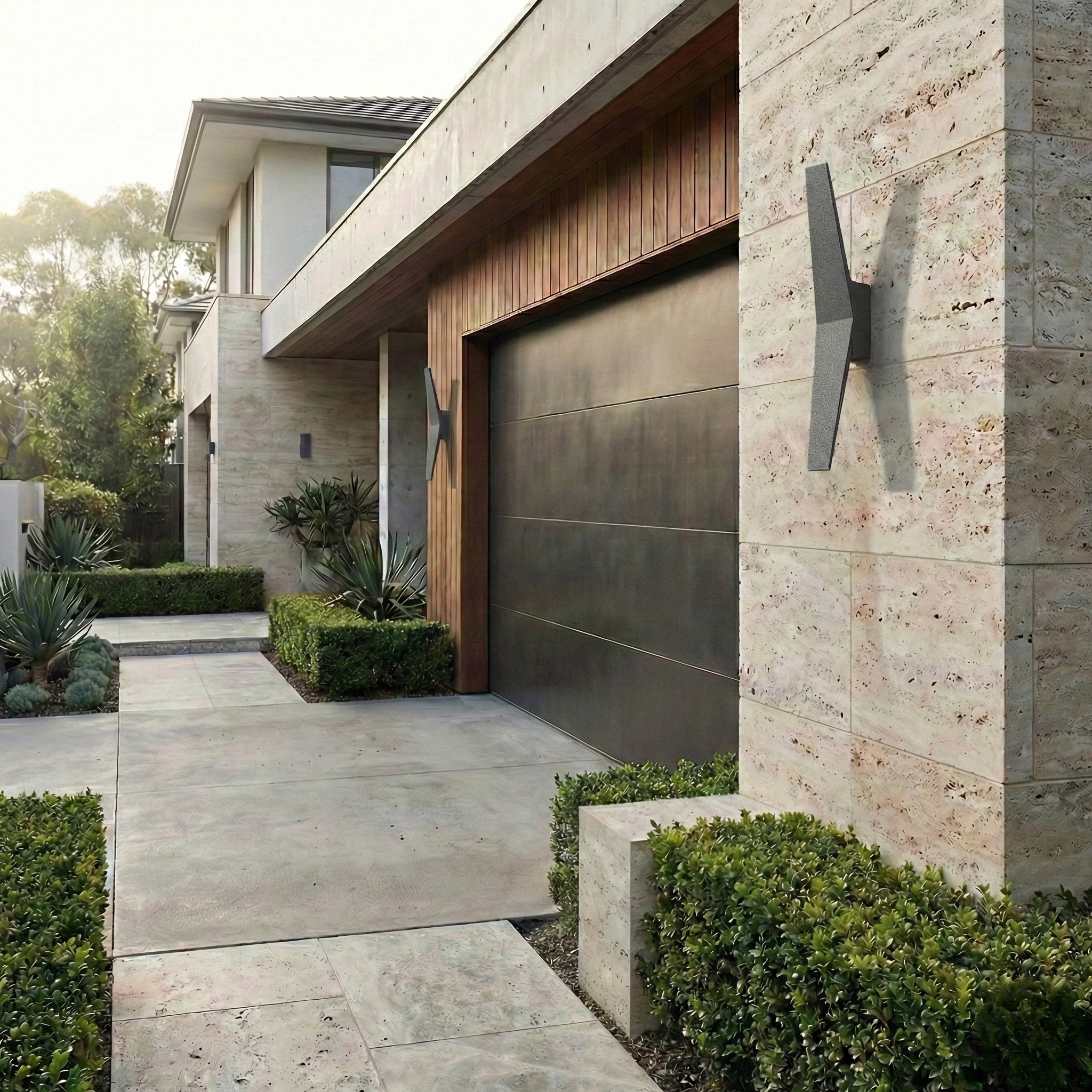 Luminaire Extérieur Armoniqua vue ambiance | Luxarmonie