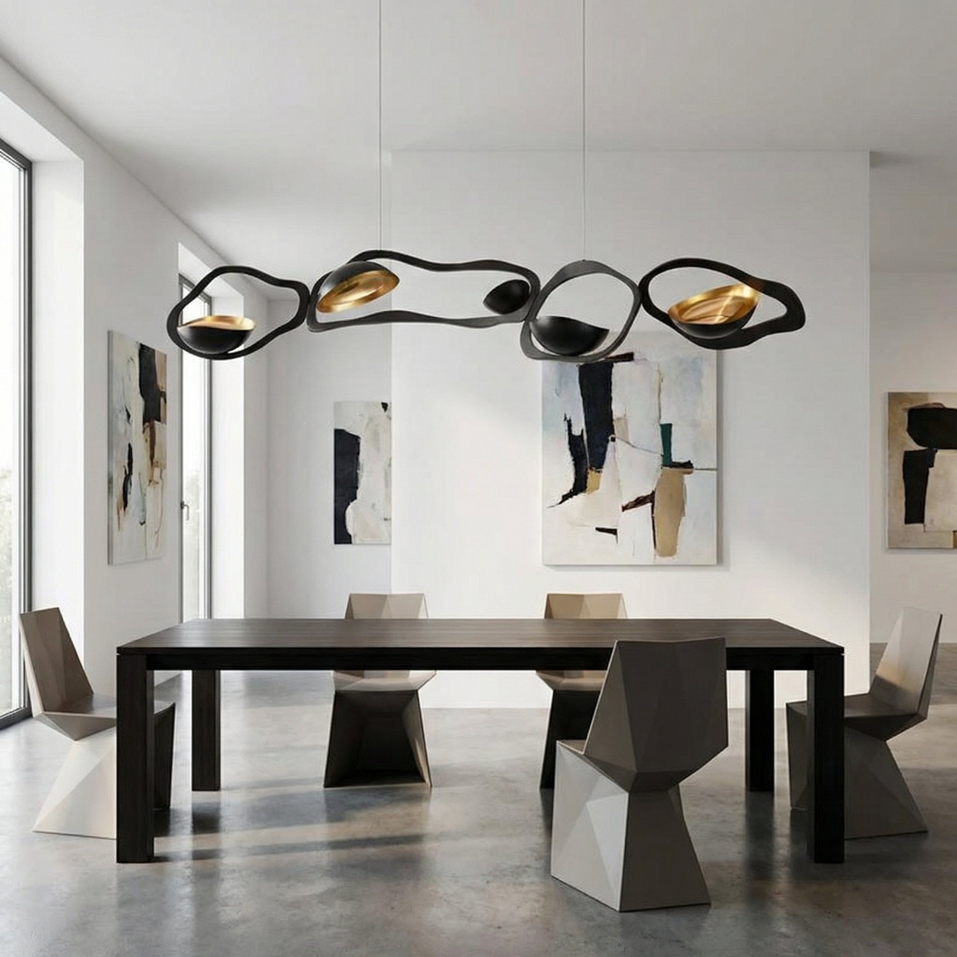 Suspension Prisma vue ambiance | Luxarmonie