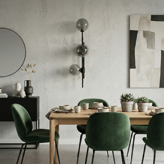 Moderne Wandleuchte Verstellbares Glaskugel-Design – Luxalight