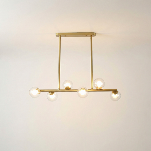 Plafonnier Élégant Structure Géométrique Halo Raffiné – Nocta - Lumière