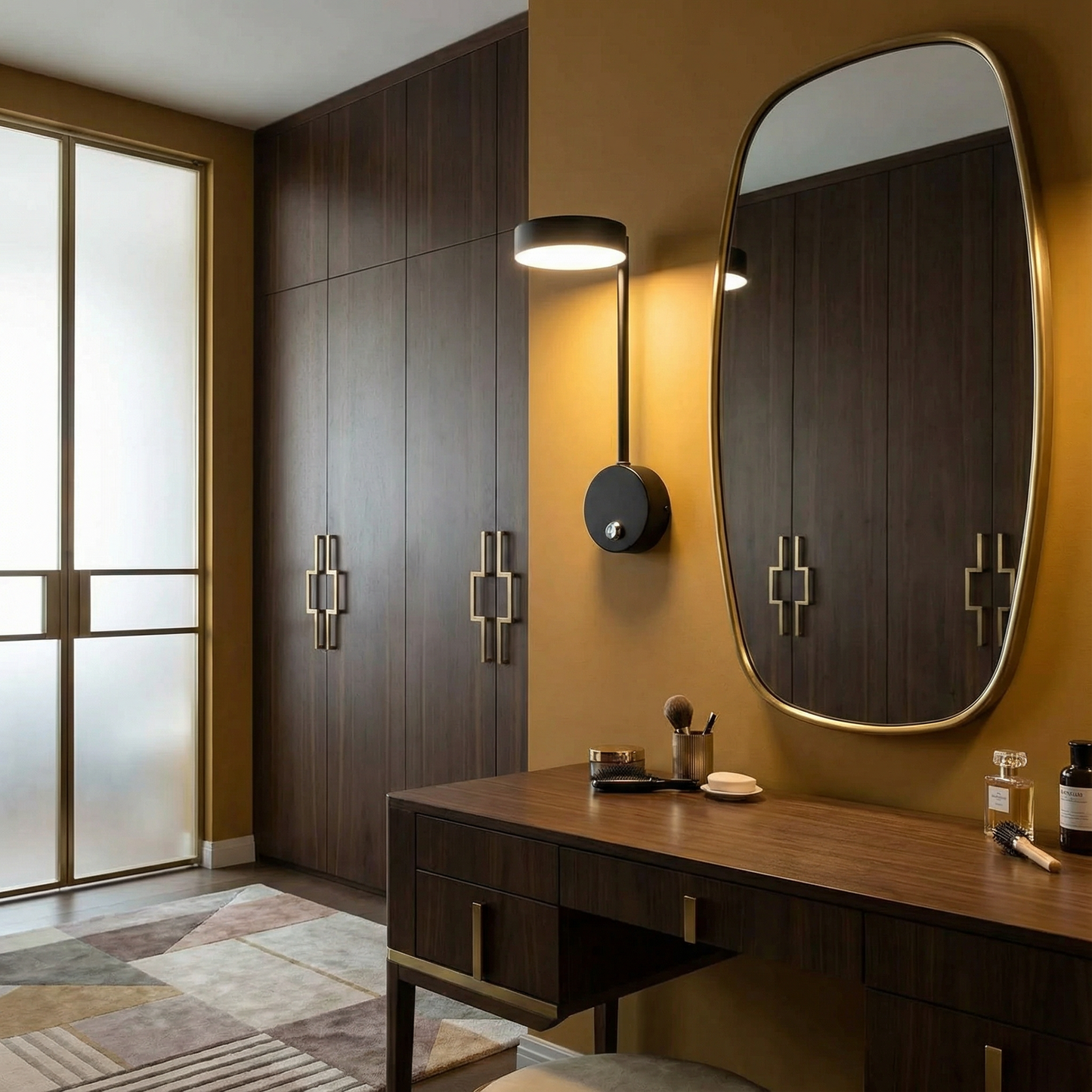 Applique murale Rotatif vue détail | Luxarmonie