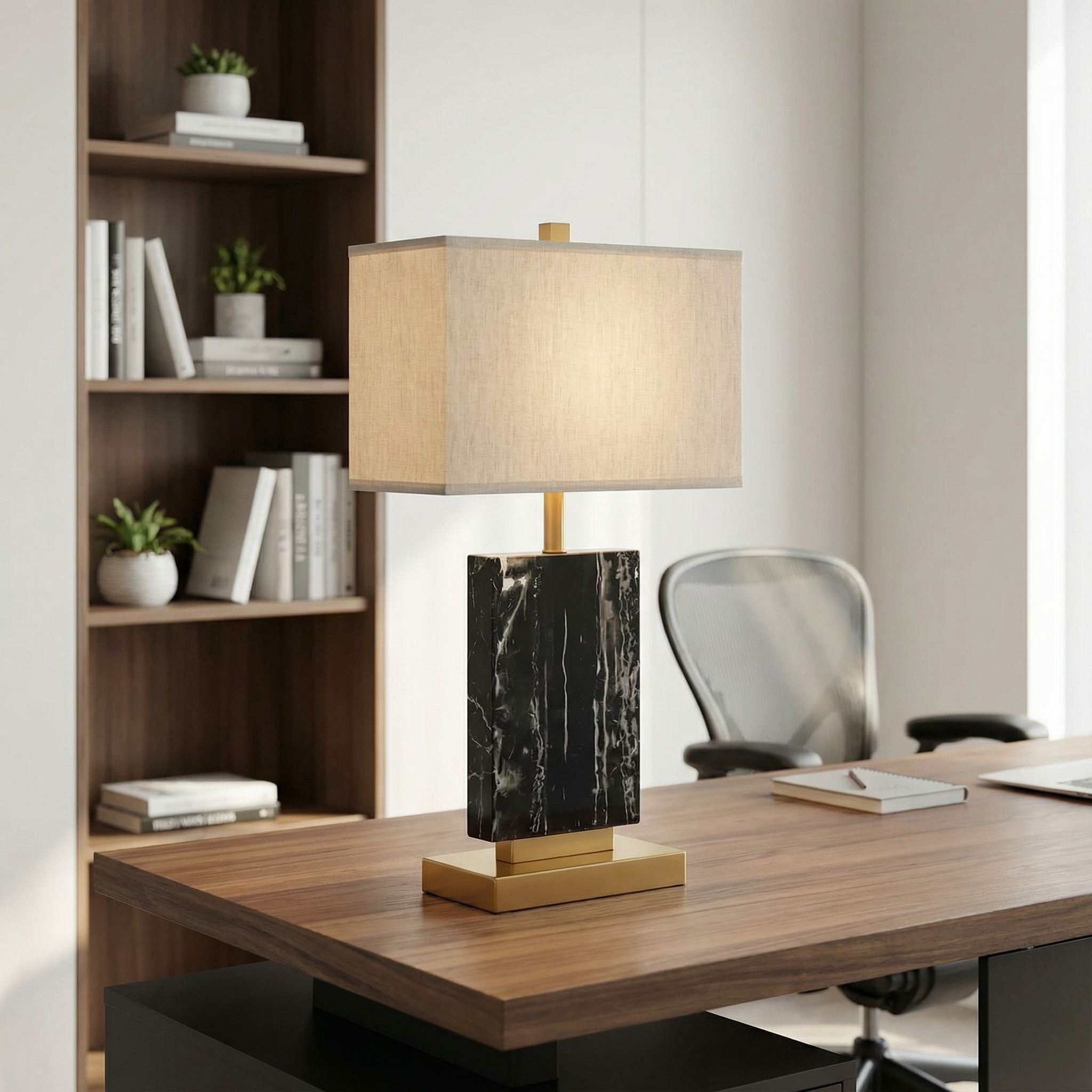 Lampe à poser Renessia vue ambiance | Luxarmonie