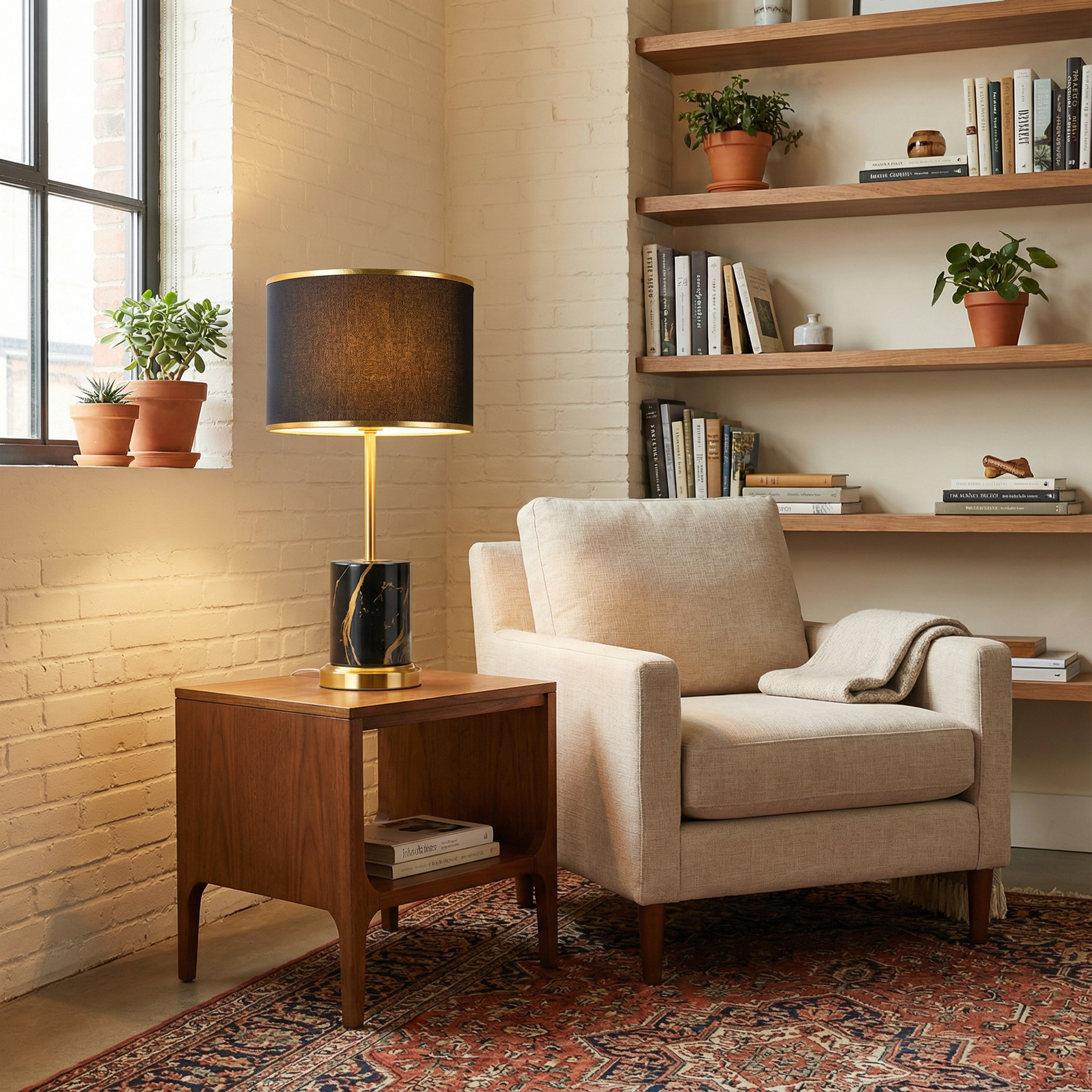 Lampe à poser Yliane vue ambiance | Luxarmonie