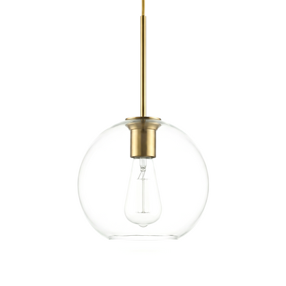 Smoked glass pendant light for dining room – Ombrelia