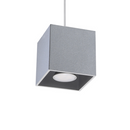 Modern grey aluminum pendant light – Ardanis