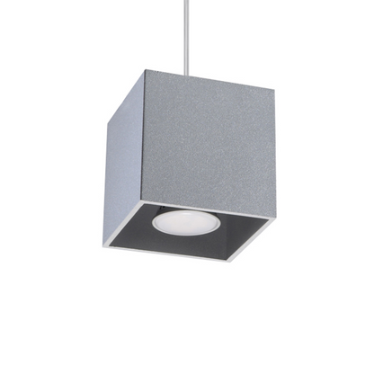 Modern grey aluminum pendant light – Ardanis