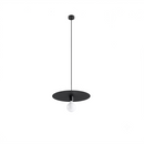 Designer black steel living room pendant light – Neravon