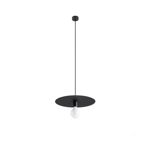 Hanglamp ontwerp zwart staal woonkamer - Model Neravon