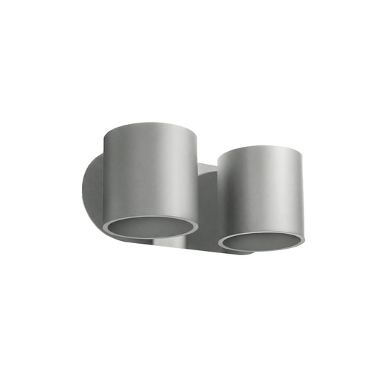 Modern gray aluminum wall light for living room – Nerion