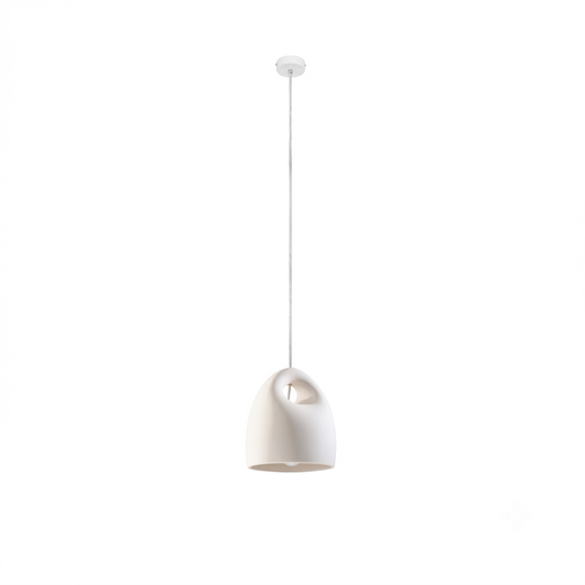 Ophanging moderne witte keramische voor eetkamer - Elaris