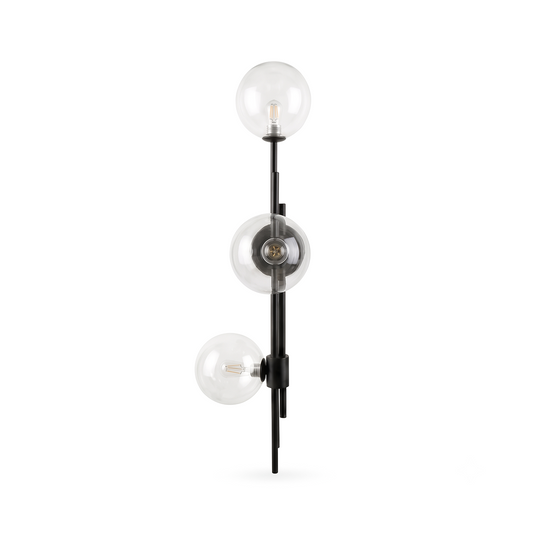 Moderne wandlamp Verstelbaar Glazen Bol Design – Luxalight