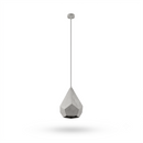 Geometric white ceramic pendant light – Aveloria