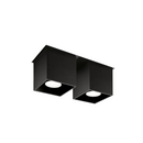 Modern Black Double-Spot Ceiling Light – Noctarys