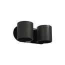 Modern black cylindrical wall light – Nobilis