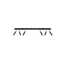 Black industrial design spotlight ceiling light – Nerion
