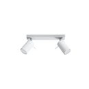 Modern Adjustable White Steel Ceiling Light – Arvenor