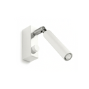 Modern white adjustable wall light – Eyvoria