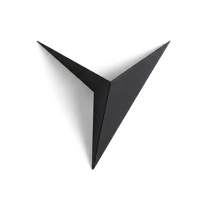 Geometric Triangular Wall Sconce in White, Black or Gold — Noctélide