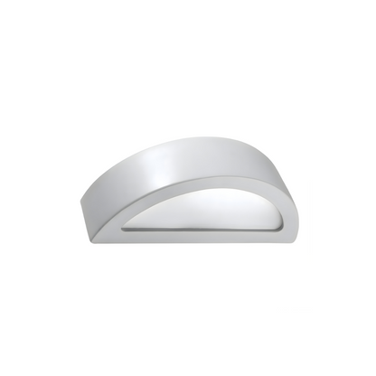 Modern grey ceramic wall light – Athenys