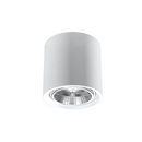 Modern white ceramic cube ceiling light – Calyssia