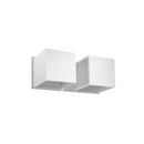 Modern white aluminum wall light – Asterion