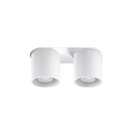Modern White Cylindrical Ceiling Light – Orphalis