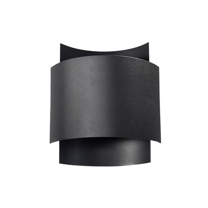 Black industrial design wall light – Vespera
