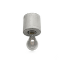 Minimalist gray concrete ceiling light for living room – Arkanor