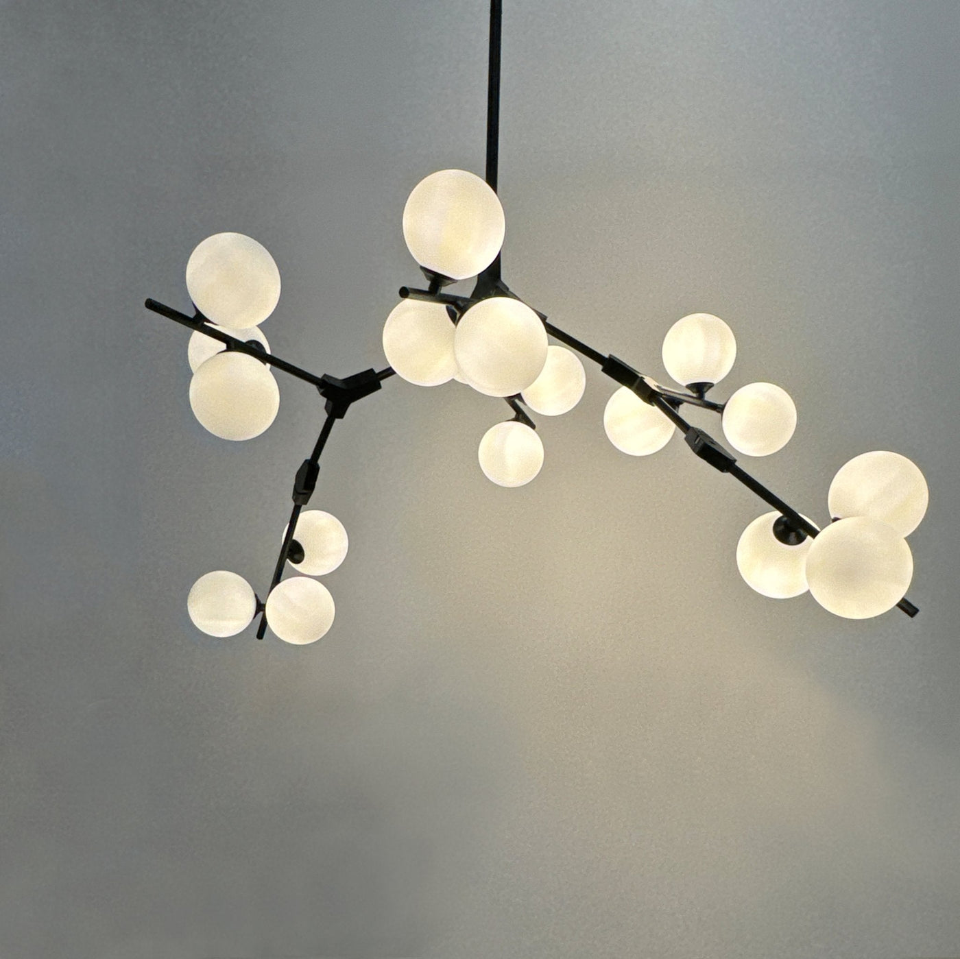 Suspension Design Nature Globes Déco et Lumière Modulaire – Néonix