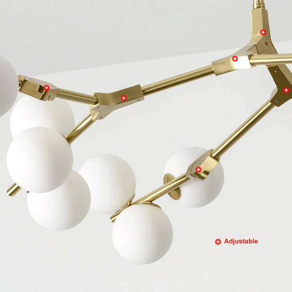 Heritage Luma Chandelier - Gold