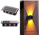 Solar LED Wall Light with Double-Beam Outdoor Lighting – Solarix