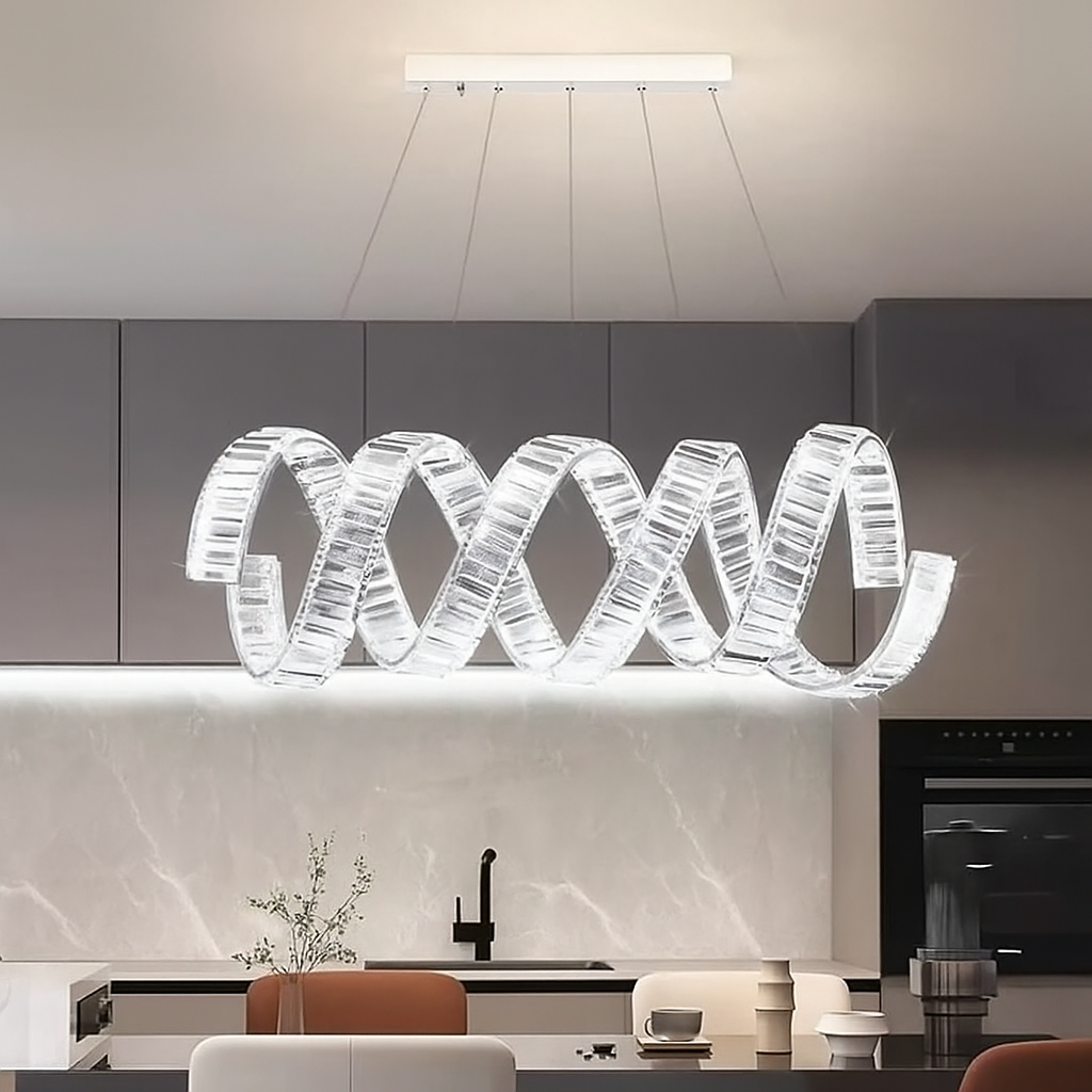 Plafonnier Florale vue ambiance | Luxarmonie