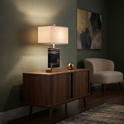 Elegante Tischlampe für stilvolle Innenräume – Renessia