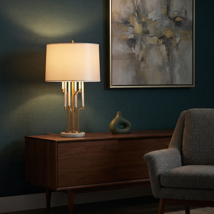 Raw and Modern Style Table Lamp for Trendy Interior – Obsidia