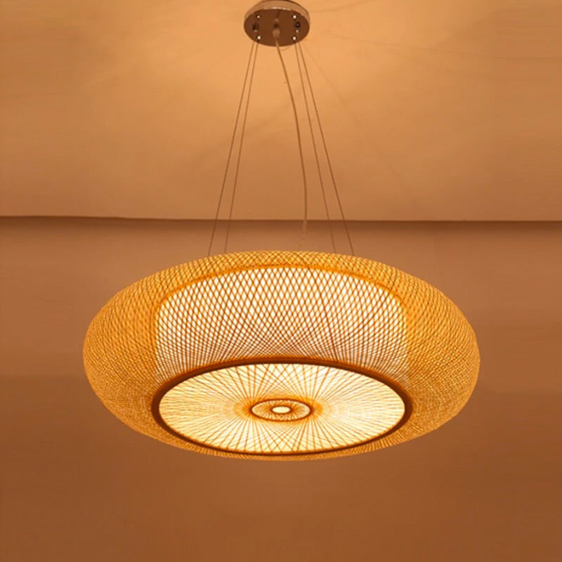 Design Bamboe Hanglamp voor Interieur – Bohalys