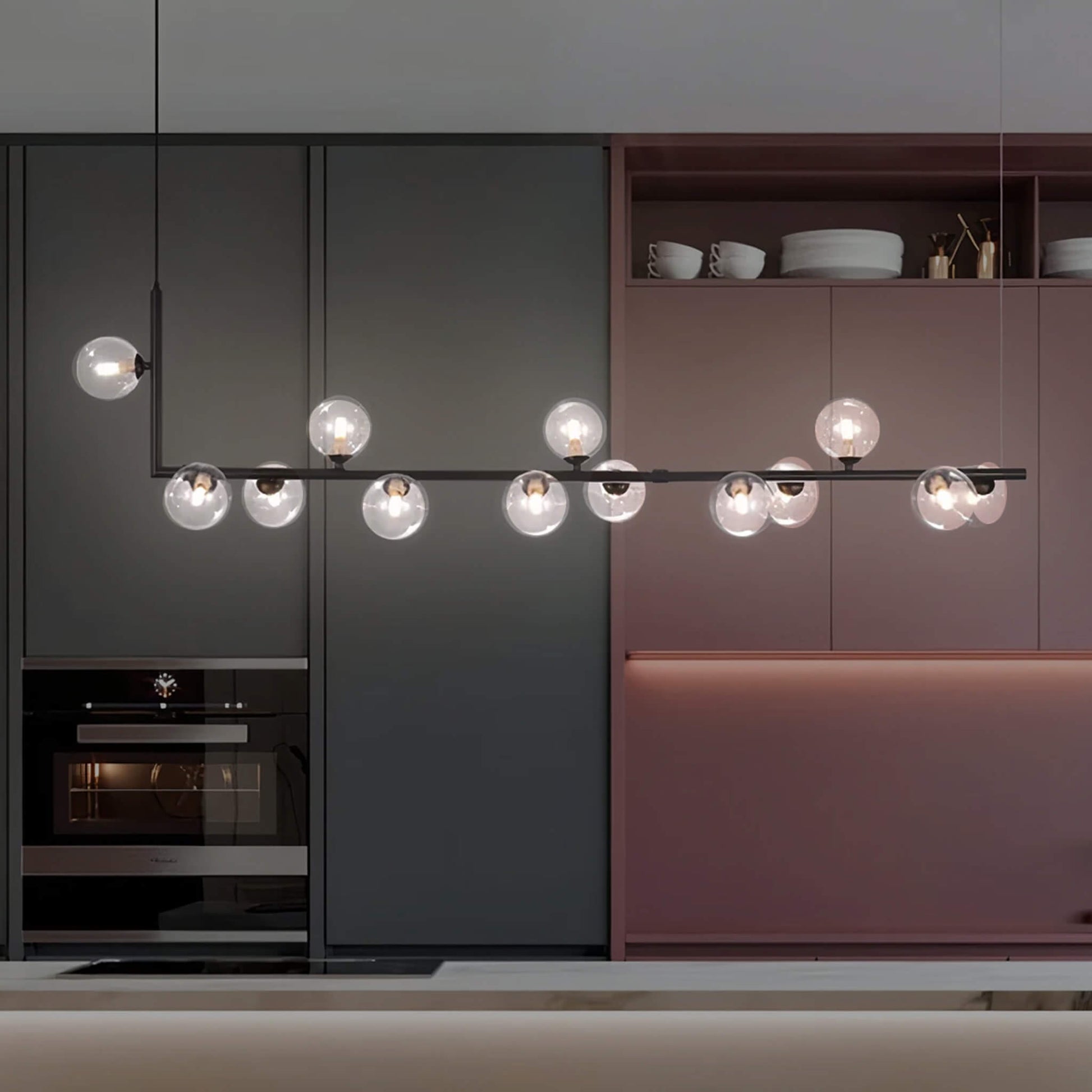 Moderne Hanglamp Meerdere Bollen Elegante Afwerkingen – Crisma