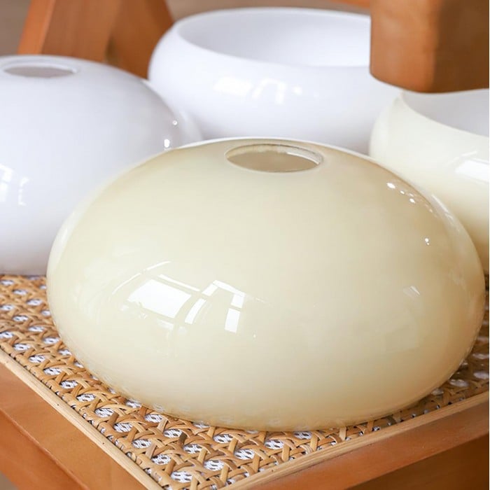 Applique murale minimaliste Eléganza en verre texturé et métal poli - vue 37