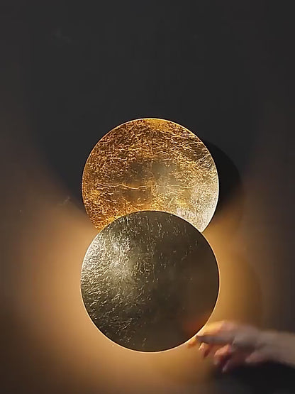 Elegante Wandleuchte in Eklipsenform, Visueller Komfort – Moon