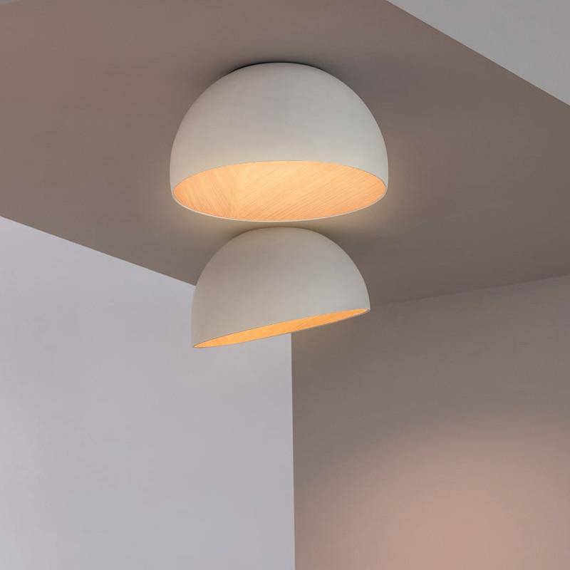 Plafonnier LED Intérieur Bois-Métal Interrupteur 3 Modes – Neomara