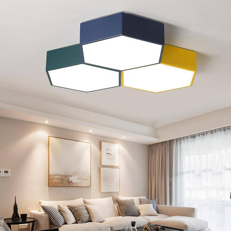 Contemporary Ceiling Light Variable Intensity Flicker-Free – Celestra
