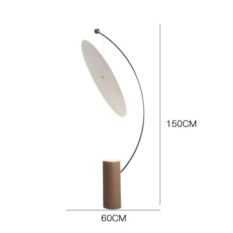 Scandinavische Glas-in-lood LED Staande Lamp Zuiver Design – Soléia