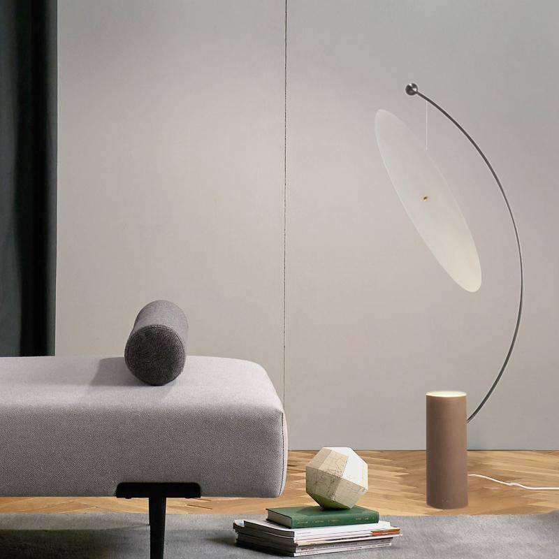 Scandinavische Glas-in-lood LED Staande Lamp Zuiver Design – Soléia