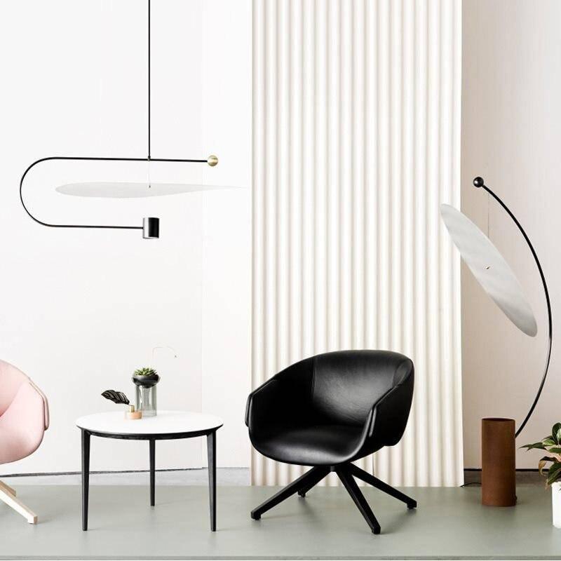 Scandinavische Glas-in-lood LED Staande Lamp Zuiver Design – Soléia