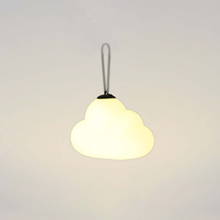 LED-hanglamp in metaal en acrylaat voor tuin – Célorion